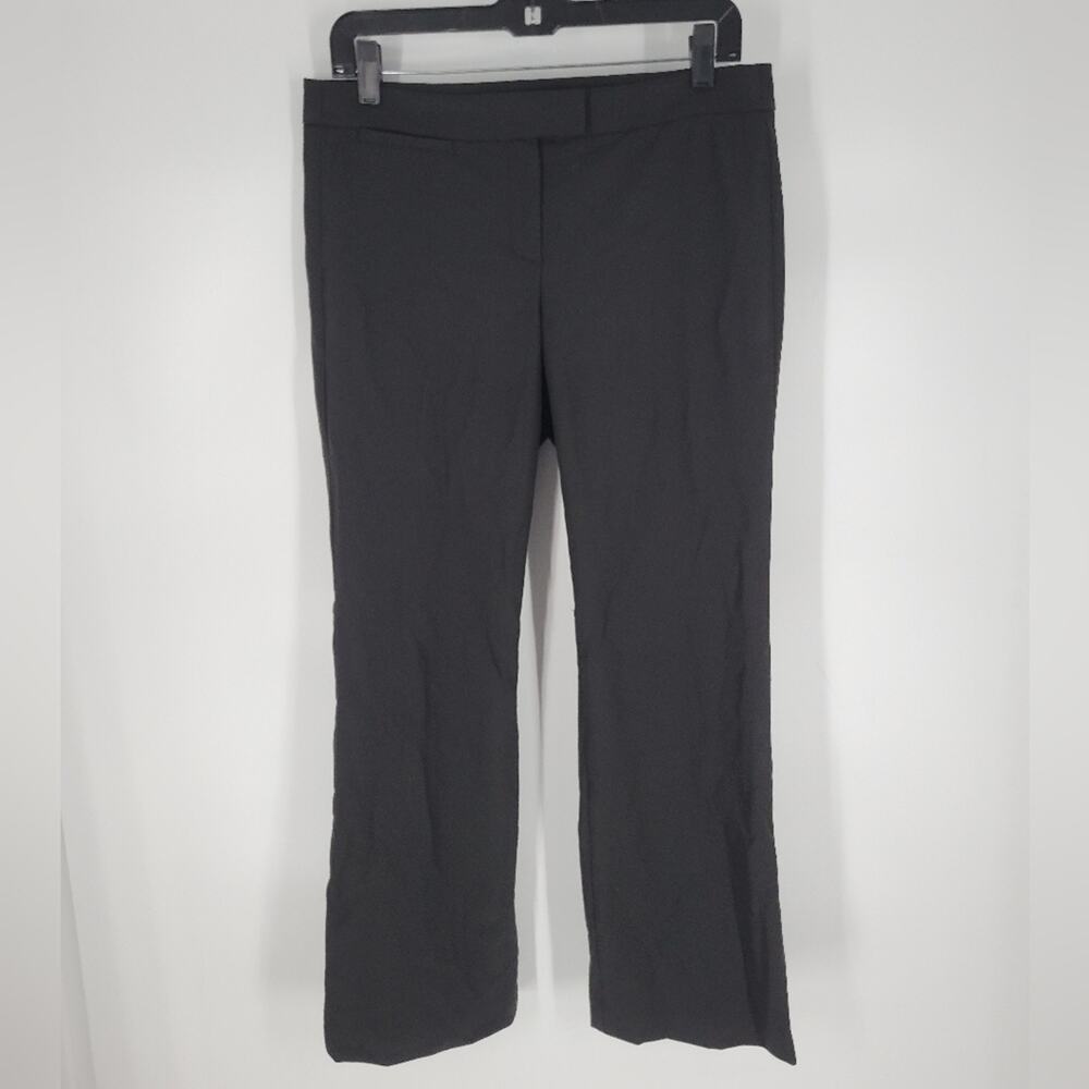Theory Black Bootcut Mid Rise Pants 6